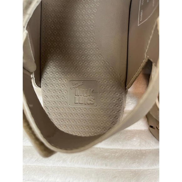 Muk Luks Flexi Westhampton Sandals Size 8 New With Tags - Picture 5 of 7